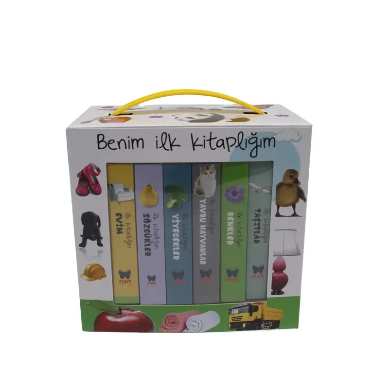 3 to 6 Years old Kids Early Learning Board Book Set Printing