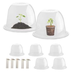 Couverture de pépinière hydroponique en plastique PET isolé miniature de haute qualité pour outils de jardinage, jetable, transparente, écologique - Product Image 1