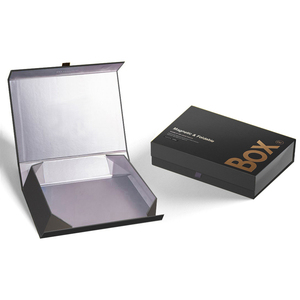 Boîte d'Emballage Rigide Pliable en Carton avec Logo Personnalisé et <span class=keywords><strong>Code</strong></span> QR pour Parfum, Cosmétique, Fermeture Magnétique, Boîte Cadeau avec Insert - Product Image 6