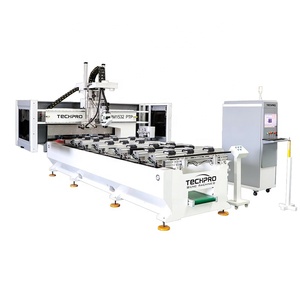 4 * 8ft Máy chế biến gỗ 4 trục 1325 PTP ATC CNC gỗ Router cho MDF cắt đồ nội thất bằng gỗ làm cửa - Product Image 2