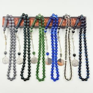 Cuentas de Oración Musulmanas de 10 mm, 33 Cuentas, Cuentas de Oración Islámicas, Pulsera de Traje de Baño, Cuentas de Oración de Madera Eléctrica, Kehribar Tesbih - Product Image 6