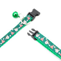 Nouveau Collier de Noël 2026 pour Chien, Style Dessin Animé, avec Rubans, en Polyester Écologique