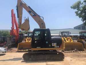 Excavadora Caterpillar CAT312d usada de alta calidad, máquina de construcción con ruedas y diésel, bomba de motor de cubo de 0,4 m³ - Product Image 2