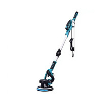 Ponceuse électrique 220V DIY pour sols et murs, poignée réglable, vitesse variable, pour le polissage et le ponçage des surfaces en bois et carrelage