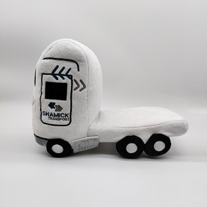 Maßgefertigte Cartoon-Plüsch-LKW & Auto Spielzeuge Weiche Gefüllte Fahrzeugpuppen Individualisierte Plüsch-LKW-Spielzeuge für Geschenke Werbeartikel - Product Image 3