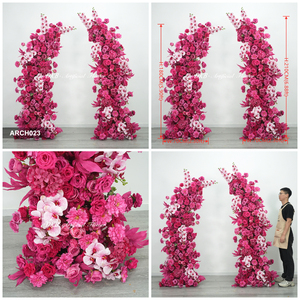 ซุ้มดอกไม้ประดิษฐ์ผ้าไหมสำหรับตกแต่งงานแต่งงานและงานปาร์ตี้ - Product Image 3