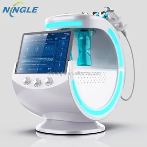 Hydra Skin Analyzer Aqua Facial Smart Ice Blue Skin Management machine facial hydro 7 in 1