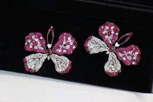 Inspired Luxury Silver Handmade <b>Butterfly</b> <b>Brooch</b> Cubic Zirconia Jewelry Made in China for Wholesale - Product Image 3