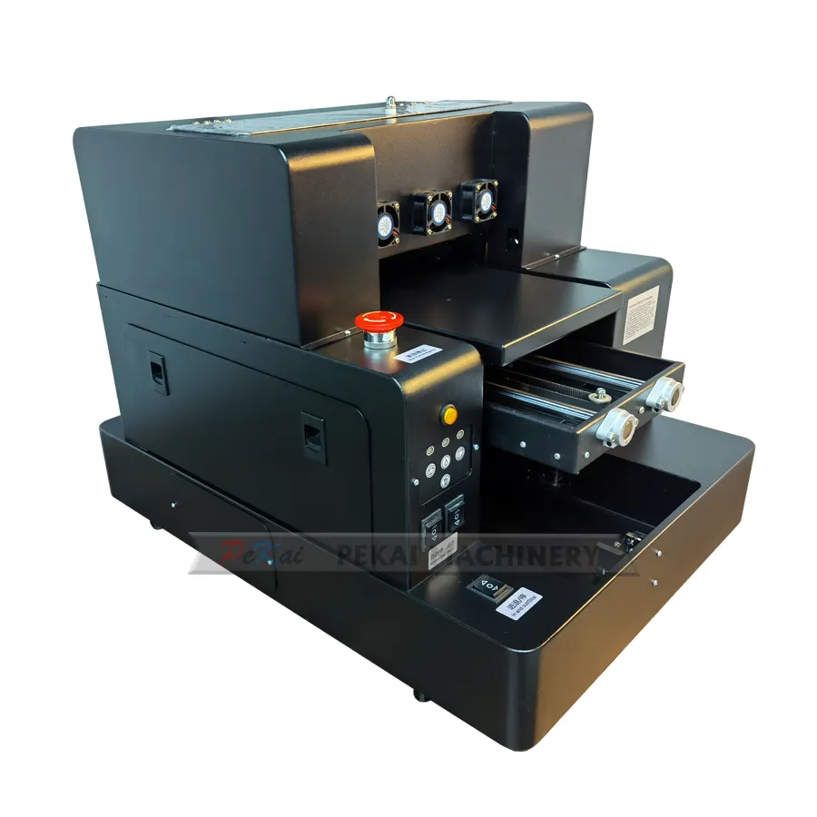 De Nieuwste Upgrade Uv A4 Led Reliëf Printer Full Format Printing Voor Plastic, Metaal, Acryl
