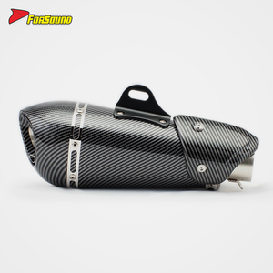 Escape de Motocicleta Slip-On para <span class=keywords><strong>BMW</strong></span> R1200GS ADV, Similar a Yoshimura en Carbono con Protector de Calor de Fibra de Carbono - Product Image 4