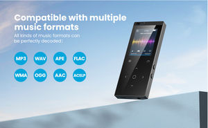 <span class=keywords><strong>Reproductor</strong></span> MP3 <span class=keywords><strong>BENJIE</strong></span> M3 con Botón Táctil, Directo de Fábrica, BT 5.0, Radio FM, Grabadora de Voz, Compatible con Tarjeta TF de 32GB, <span class=keywords><strong>Reproductor</strong></span> de Música Portátil - Product Image 5