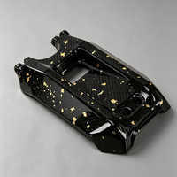 Couverture de protection de batterie en fibre de carbone brillante 3K à tissage sergé pour Surron Light Bee X Segway X260 Moto électrique tout-terrain
