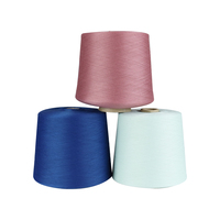 Wholesale Spun Yarn Hank Dyed 100% Virgin 30/1 30/2 Polyester Ring Spun Yarn for Sock Fabric Knitting