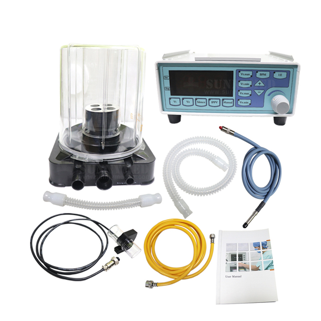 SY-W006-2N Portable Veterinary Ventilator High Light LED Display Medical Ventilator Price