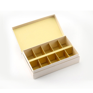 Cajas con divisor para comida, macarrón, Chocolate, ambas cajas <span class=keywords><strong>ok</strong></span>, caja de inserción - Product Image 3