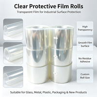 Film protecteur, film statique, étiquettes adhésives, autocollants transparents en PVC PET, marques de commerce