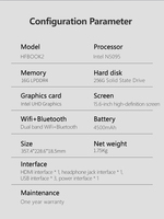 Computadora portátil de metal A-shell 15,6 pulgadas Gaming Intel N5095 16GB RAM SSD Business Office Wind OWS 10 Notebook Gamer Pc portátil