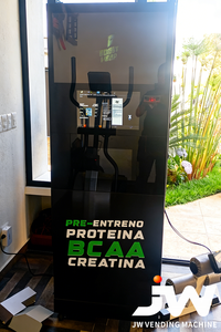 Máquina Expendedora de Proteínas en Polvo de Venta Caliente con Sistema Remoto Android, Máquina Expendedora de Batidos de Proteínas Fríos para Gimnasio - Product Image 4