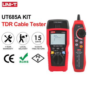 UNI-T UT685A KIT Probador de Cables TDR 300m, Rastreador de Cables de Red, Prueba PoE, Puerto Flash, NCV para CAT5 CAT6 RJ45 RJ11 - Product Image 3