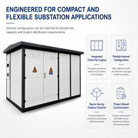 Subestación Compacta Prefabricada Sumergida en Aceite YB-12 630kVA 10kV 0.4kV 50Hz para Distribución de Energía en Plantas Industriales