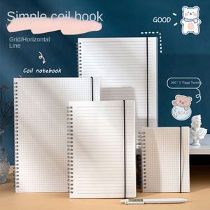 Cuaderno Espiral con Encuadernación de Discos Transparente de PP, Tamaño A5, Estilo Impreso con Cubierta de Plástico - Product Image 3