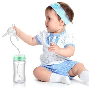 Bouteilles anti-coliques pour bébés sans BPA, biberons pour nourrissons avec <span class=keywords><strong>tétine</strong></span> - Product Image 1