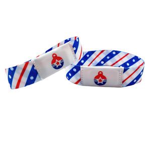 Renkli Festival kumaşı bilezik RFID/NFC bileklik yüksek kalite festivali bileklik - Product Image 6