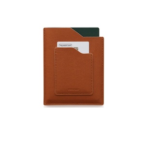 Travel PU Leather Solid Color Passport Wallet Document Card Holder for <strong>Airplane</strong> Train <strong>Tickets</strong> Travel Accessory - Product Image 3