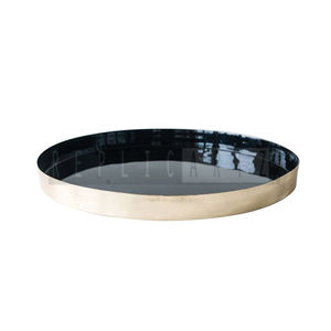 Bandeja decorativa de metal para servir comida Suministros de hotel Arreglo floral Centro de mesa Decoración para el hogar - Product Image 1