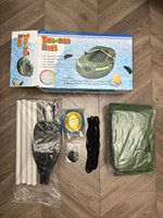 Vente en gros bon marché PVC Bateau gonflable Bateau à rames Kayak gonflable épaissi 2 personnes pour l'extérieur