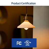 Ampoule LED à filament de verre ST19/ST58 à culot B22/E26/E27, 4W, dimmable, température de couleur 2200K-6000K, IRC 90, pour une utilisation multi-scènes
