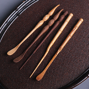 Bamboo Hair Forks Handmade Floral Design For Women Daily Use - Product Image 4
