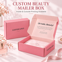 Boîte d'expédition personnalisée en carton premium avec texte intérieur personnalisé et structure de fermeture sécurisée pour produits de spa