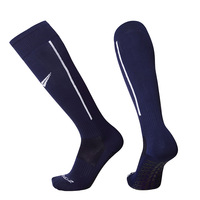 Chaussettes athlétiques à compression de vol Chaussettes à manches de jambe rembourrées anti-friction