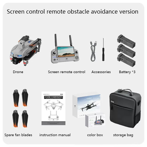 Ae60 màn hình cảm ứng điều khiển từ xa người mới bắt đầu bay không người lái 12000m Truyền hình ảnh 50 PHÚT Thời gian bay tự động trở lại tránh chướng ngại vật - Product Image 1
