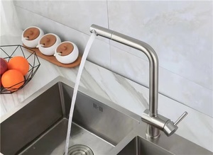 Rubinetto da cucina ottone Pull Down miscelatore lavello da cucina corpo classico OEM stile ceramico caldo