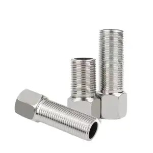 High Quality Factory Direct Sale Threaded Male Female Pipe Fittings Customized Stainless Steel Pipe Fitting