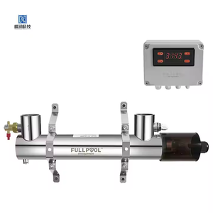 Chauffe-piscine en acier inoxydable à haute efficacité 6KW personnalisé Échangeur <span class=keywords><strong>de</strong></span> chaleur à tube à température constante pour piscines évalué - Product Image 1