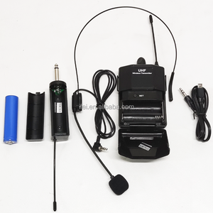 Microphone sans fil professionnel U61EL à pince pour collier, pour l'enregistrement, le karaoké, le <span class=keywords><strong>chant</strong></span> et les enseignants - Product Image 5