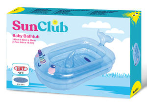 Jilong Sunclub 51024 petite <span class=keywords><strong>baleine</strong></span> bébé <span class=keywords><strong>baignoire</strong></span> extérieure <span class=keywords><strong>gonflable</strong></span> Sports nautiques piscine flottant natation jouets pour enfants - Product Image 4
