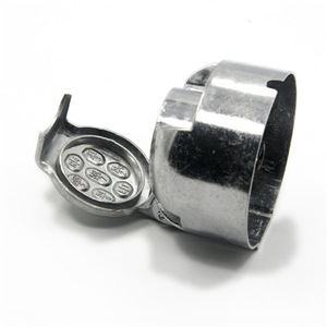 European Style Trailer <b>Plug</b> 7 Pin Aluminum Alloy Socket IP66 RV <b>Adapter</b> Taillight Signal Connector - Product Image 4