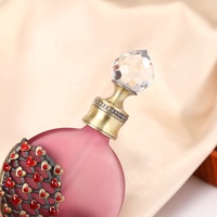 Botol parfum hati logam paten Hari Valentine Pernikahan 15ml botol parfum minyak esensial dekorasi kosmetik Attar hadiah botol 15321