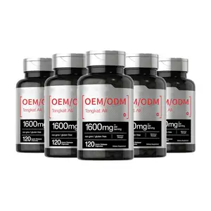 Epimedium 600 mg Tongkat Ali 400 mg Performance-Mischung -120 Kapseln glutenfreie, nicht-GMO, vegane Kapseln