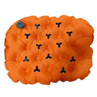 Coussin d'air pour chaise gonflable Coussin de siège portable respirant Coussin de confort pour chaise de bureau Tapis de siège de camping