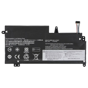 Batterie d'ordinateur portable en gros 01AV400 pour Lenovo <span class=keywords><strong>ThinkPad</strong></span> S2 <span class=keywords><strong>13</strong></span> <span class=keywords><strong>Chromebook</strong></span>, batteries Li-ion de remplacement 01AV401 01AV402 pour Lenovo - Product Image 1