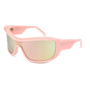 LMA Nuevas Gafas de Sol Futuristas Envolventes de Gran Tamaño, de una Sola Pieza, para Hombre y Mujer, con Espejo, Estilo Y2K, Logotipo Personalizado - Product Image 5