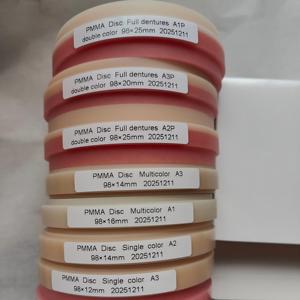 Disque optique en PMMA bicolore (couleur multicouche et rose, rose avec des rayures de sang) - Product Image 3