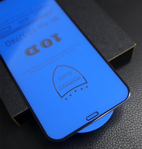 Hot Bán 10D Đầy Đủ Keo Đầy Đủ Bìa Hai Mạnh Mẽ Lụa In Tempered Glass Bảo Vệ Màn Hình Cho iPhone 16 15 14 13 12 11 Pro Max - Product Image 3