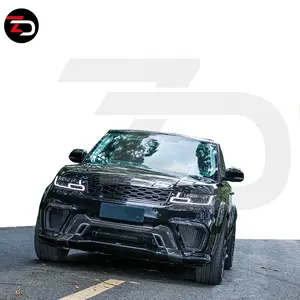 2014-2017 ZD Model Setengah Karbon Body Kit Bahan untuk Range Rover Olahraga Berubah Ke Gaya Lebar