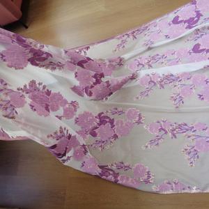 <span class=keywords><strong>Organza</strong></span> Jacquard taglio fiore oro seta grande fiore europeo e americano abito da sposa tessuto di moda per le donne <span class=keywords><strong>vestito</strong></span> - Product Image 3